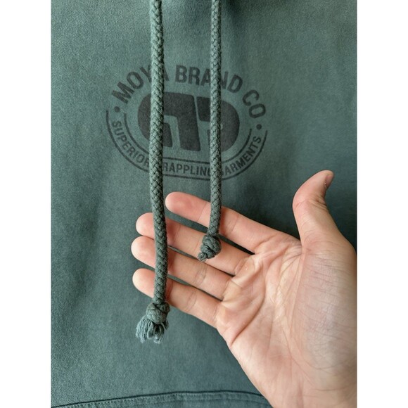 Moya Brand Co Grappling MMA Pullover Hoodie Sweater Men’s Size Medium Green - Picture 6 of 12